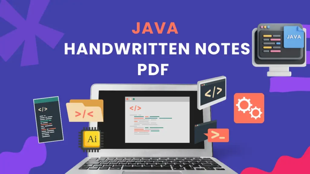 Java Handwritten Notes PDF Download